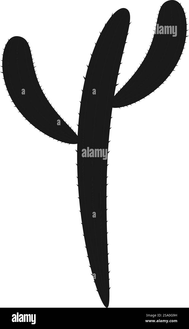 Modèle de conception plate d'illustration de cactus Illustration de Vecteur Modèle de conception plate d'illustration de cactus Illustration de Vecteur