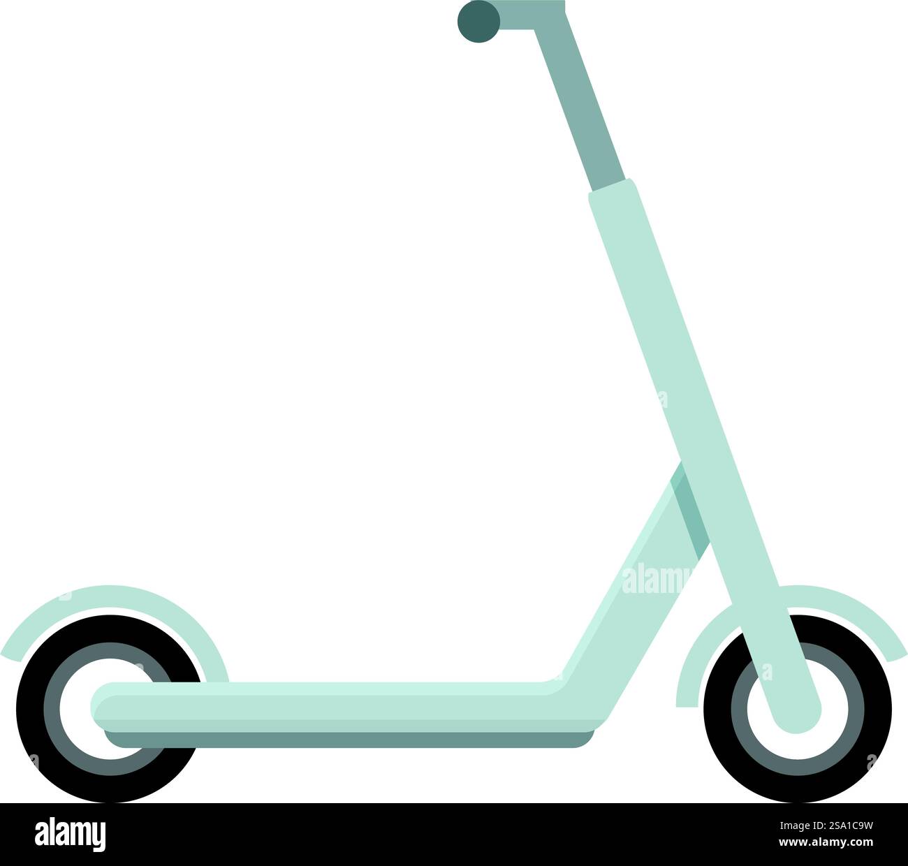 Partager vecteur de dessin animé d'icône de scooter écologique. Location d'équitation. City Street Urban. Partager vecteur de dessin animé d'icône de scooter écologique. Location d'équitation Illustration de Vecteur