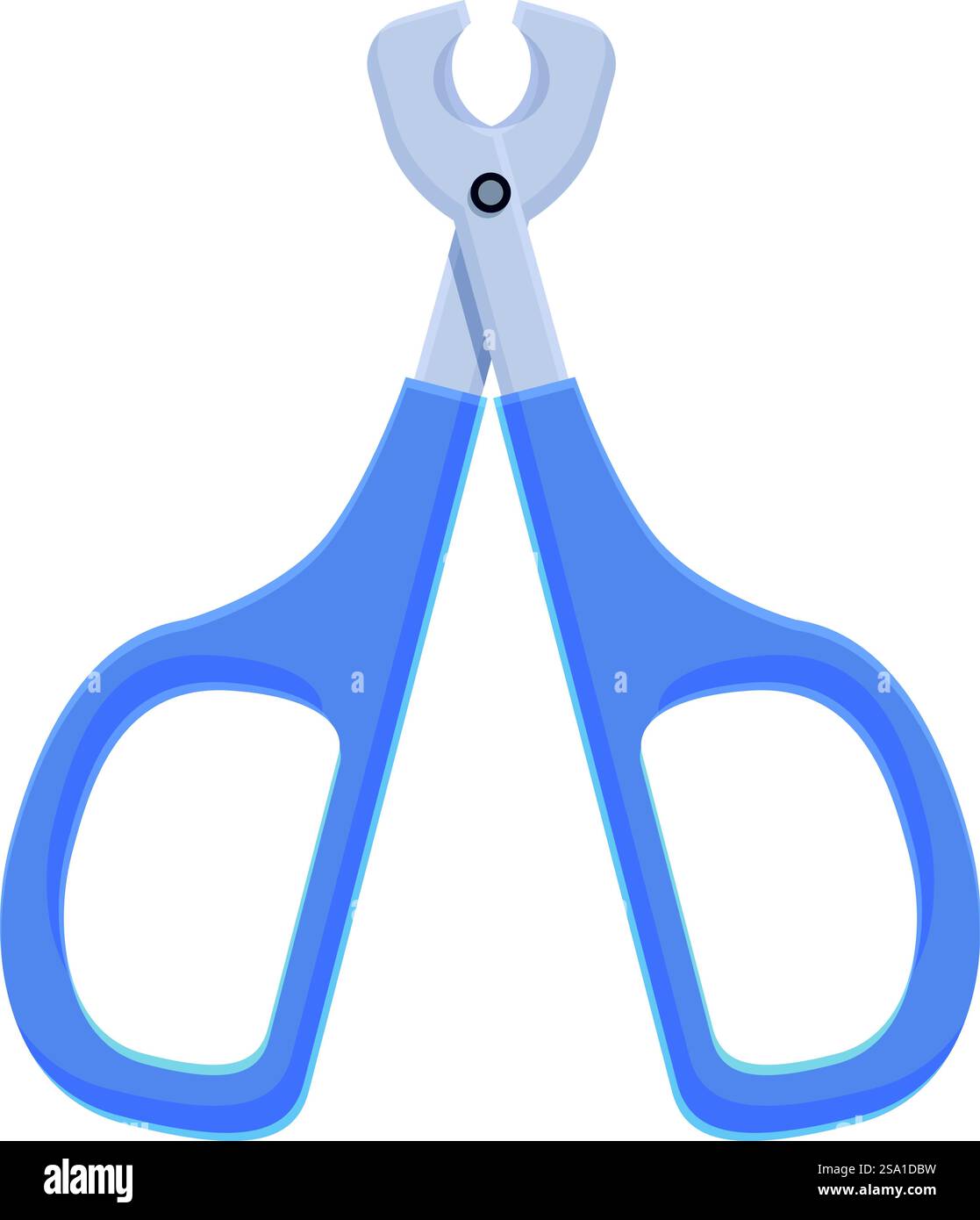 Vecteur de dessin animé d'icône de coupe-griffe vétérinaire. Couleur de l'œuvre d'art. Travail d'instrument. Vecteur de dessin animé d'icône de coupe-griffe vétérinaire. Couleur de l'œuvre d'art. Illustration de Vecteur