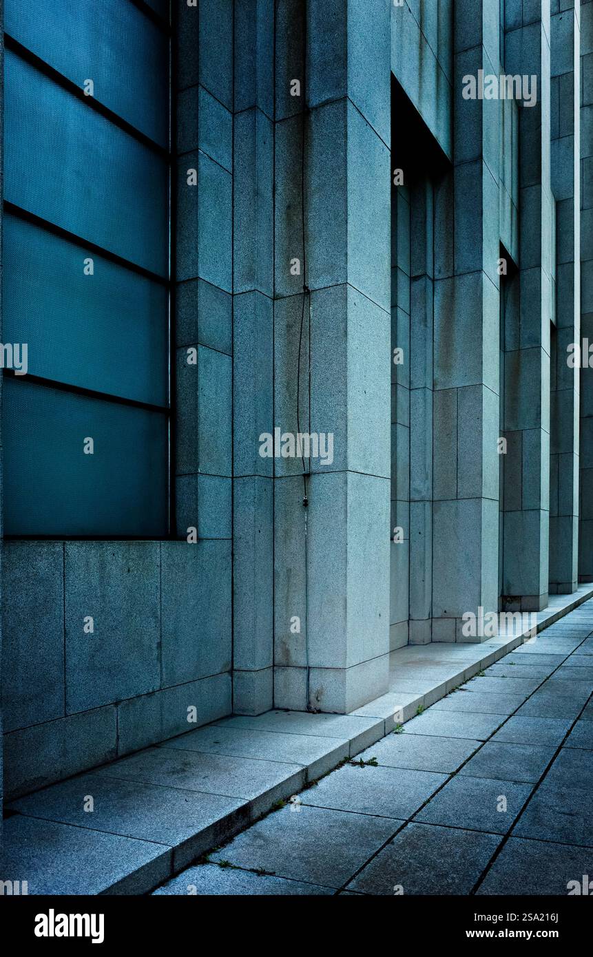 espace vide sans personnes, architecture moderne Banque D'Images