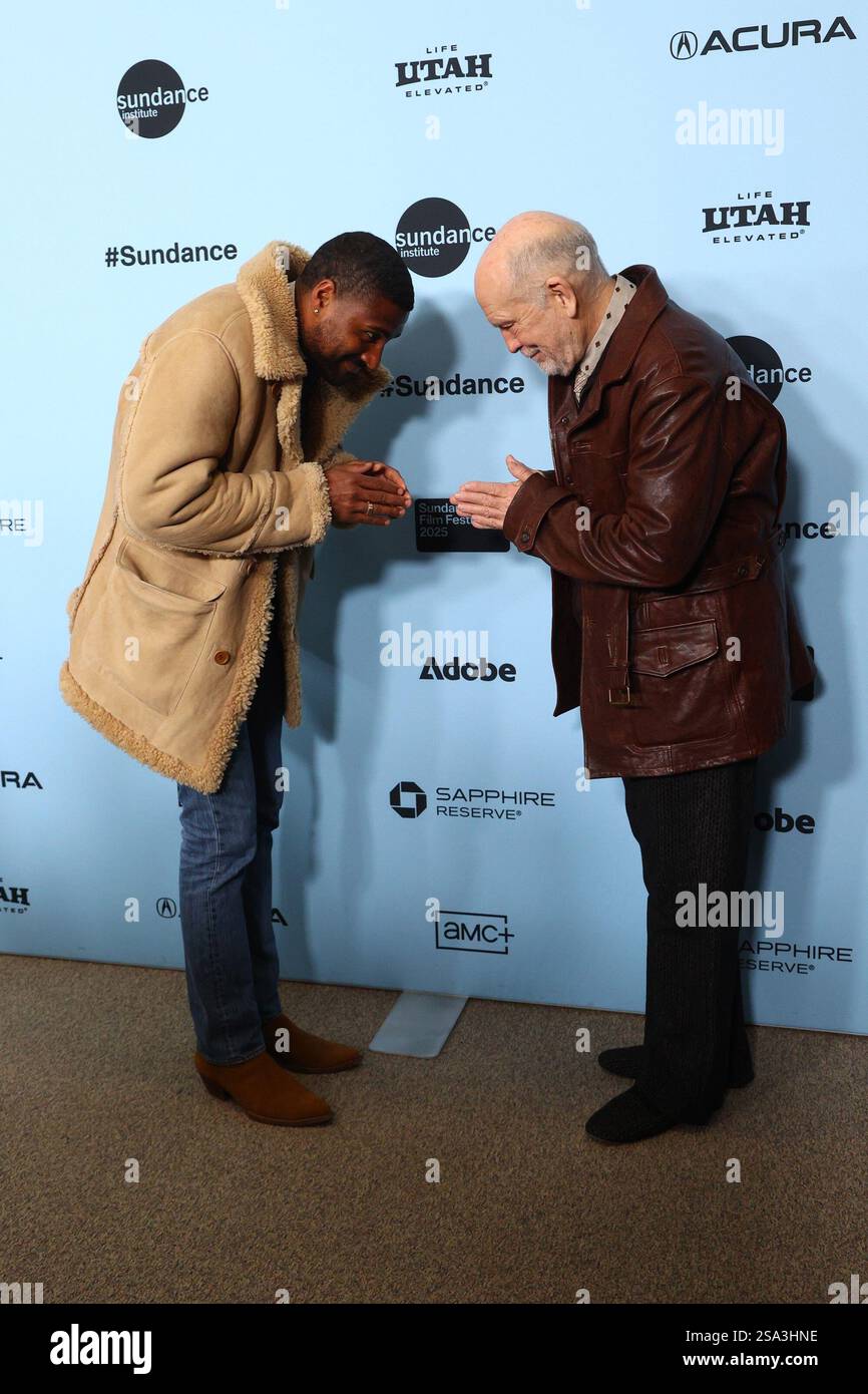 UT. 27 janvier 2025. Mark Anthony Green, John Malkovich aux arrivées pour la première d'opus au Sundance film Festival 2025, Eccles Theater, Park City, UT, janvier 27, 2025. crédit : JA/Everett Collection/Alamy Live News Banque D'Images