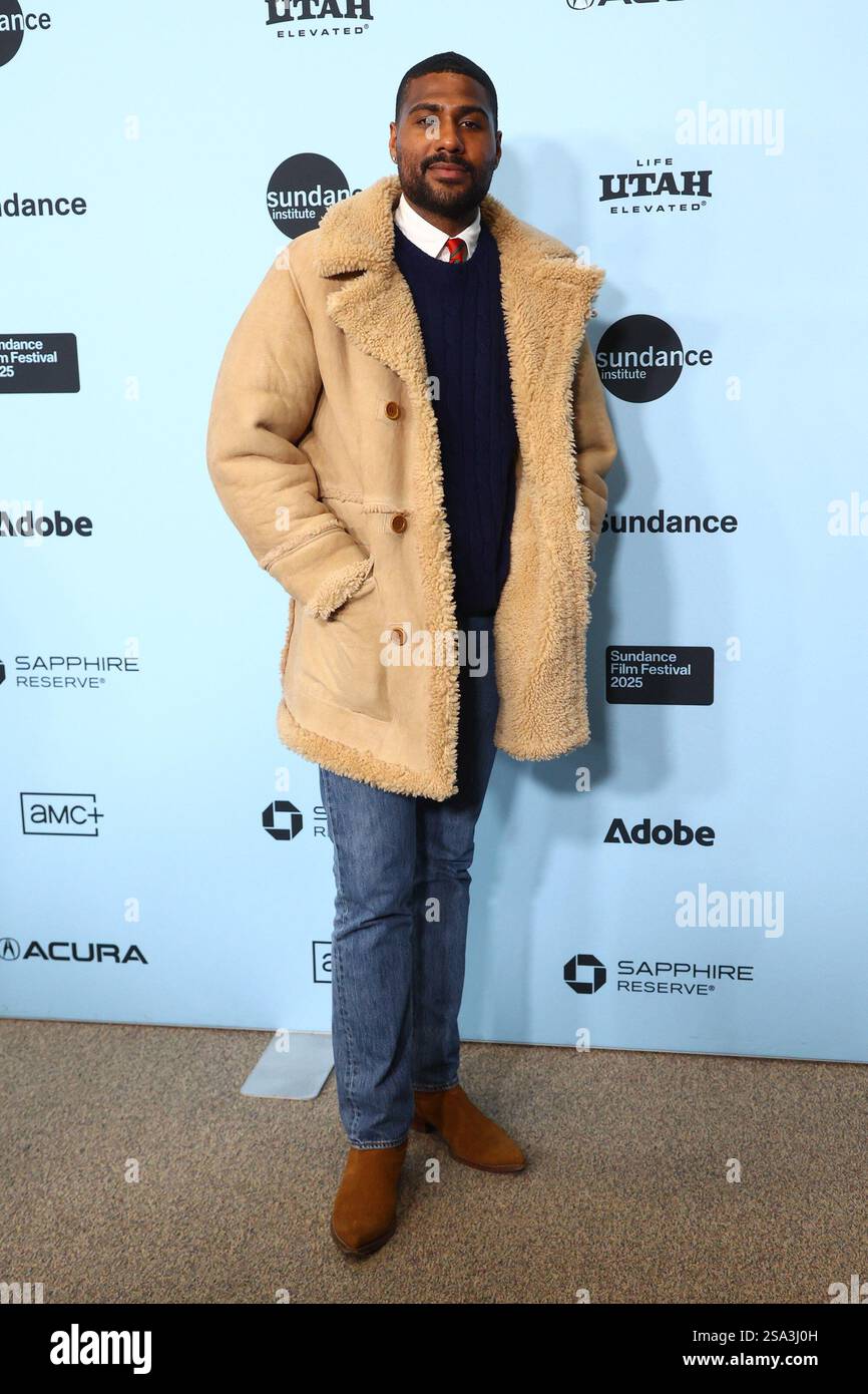 UT. 27 janvier 2025. Mark Anthony Green aux arrivées pour la première opus au Sundance film Festival 2025, Eccles Theater, Park City, UT, janvier 27, 2025. crédit : JA/Everett Collection/Alamy Live News Banque D'Images
