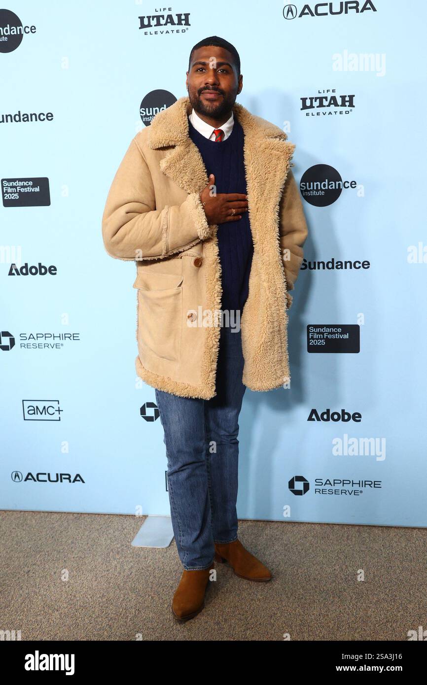 UT. 27 janvier 2025. Mark Anthony Green aux arrivées pour la première opus au Sundance film Festival 2025, Eccles Theater, Park City, UT, janvier 27, 2025. crédit : JA/Everett Collection/Alamy Live News Banque D'Images