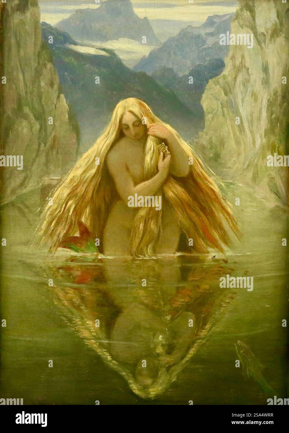 Midi (attribué à Moritz von Schwind) - 1859 Banque D'Images