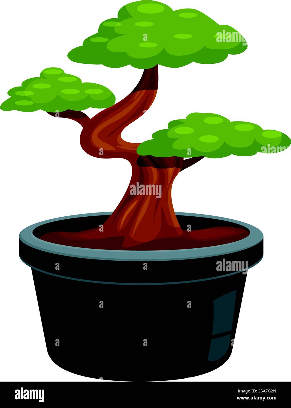 Petit bonsaï avec des feuilles vertes poussant dans un pot. Petit arbre de bonsaï poussant dans un pot Illustration de Vecteur Petit bonsaï avec des feuilles vertes poussant dans un pot. Petit arbre de bonsaï poussant dans un pot Illustration de Vecteur