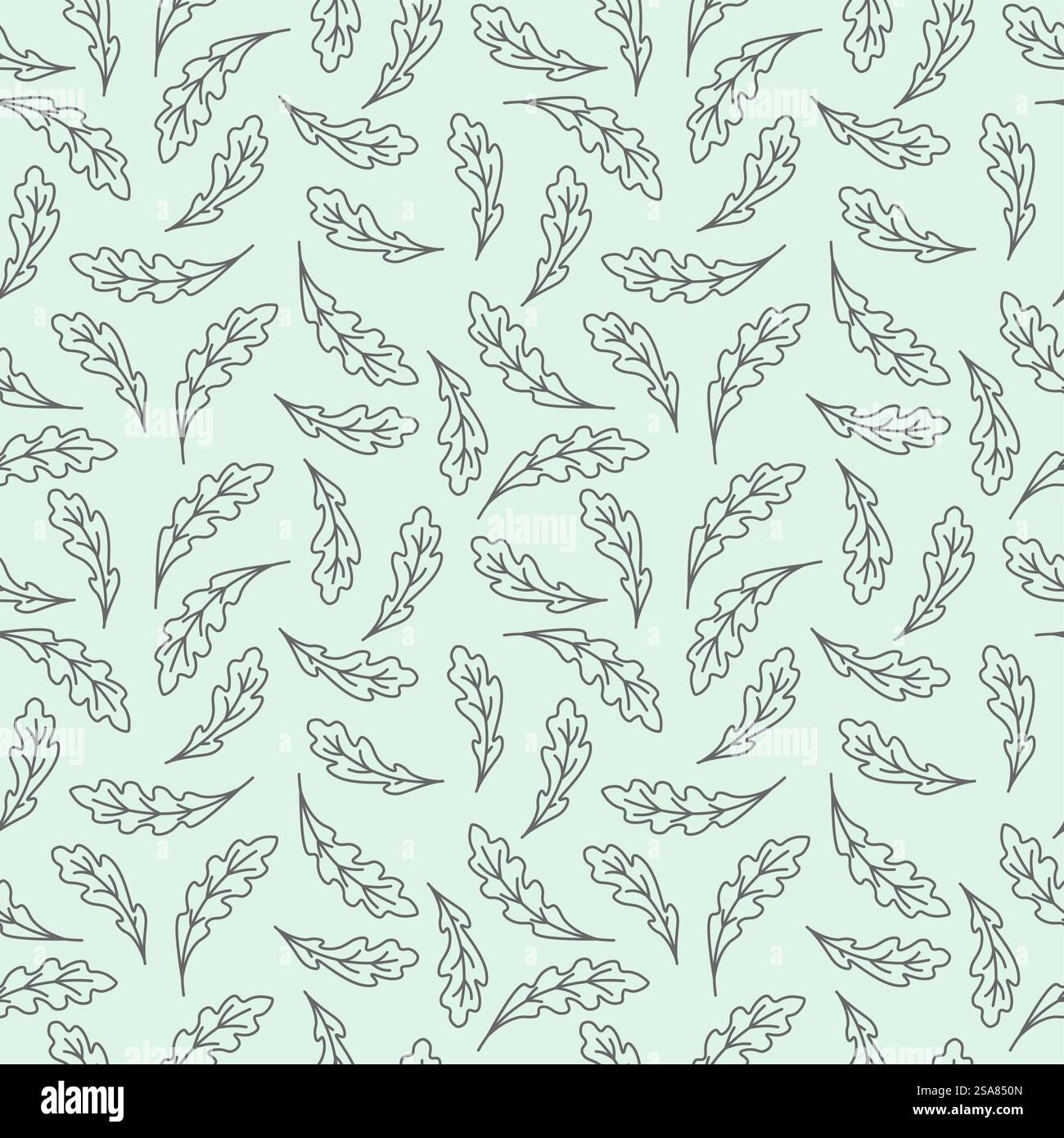 Motif sans couture vectoriel de branches vertes à feuilles, idéal pour les papiers peints et les textiles.. Motif feuille vectorGreen sans couture Illustration de Vecteur