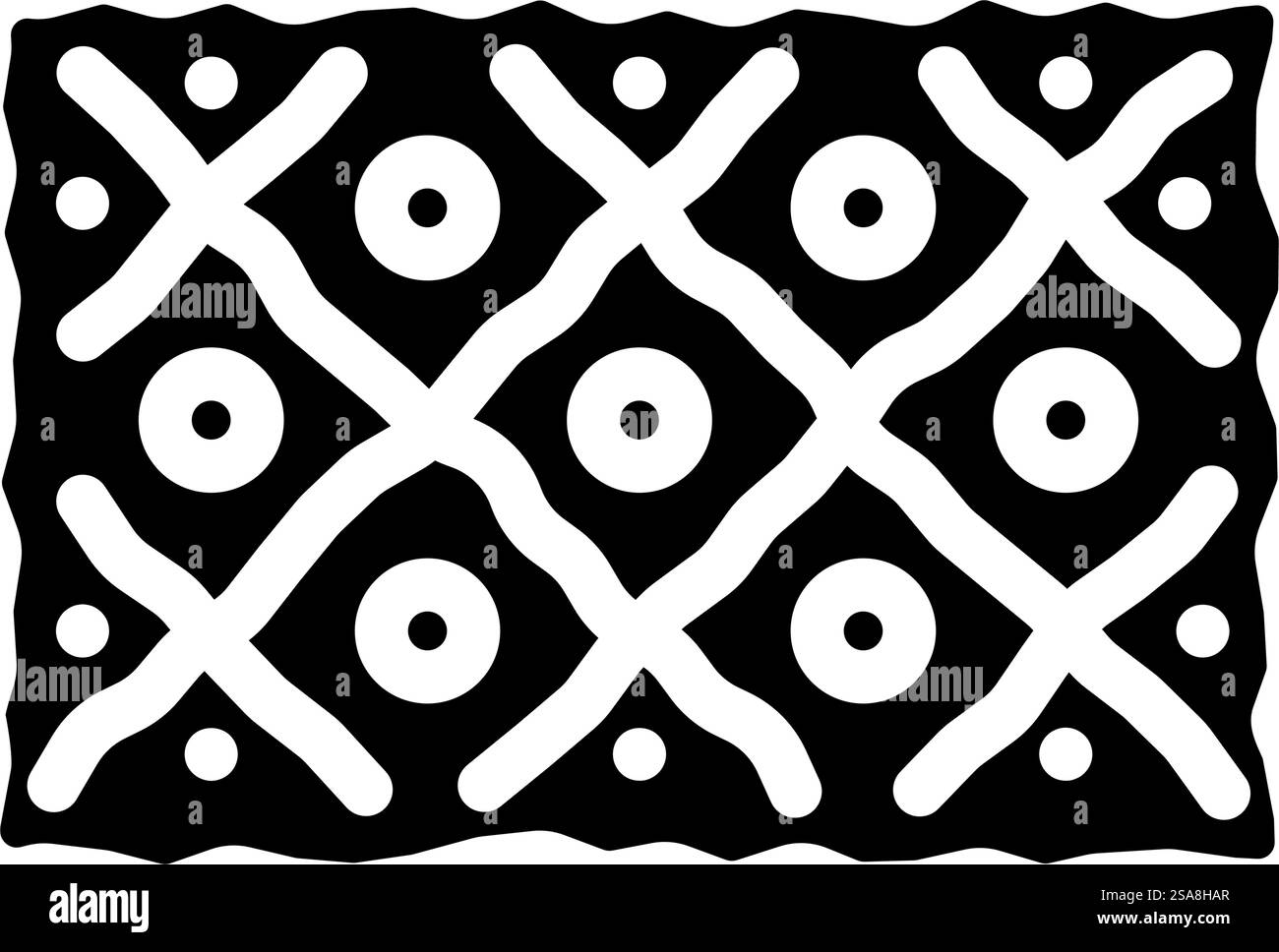 vecteur d'icône de glyphe de cuisine française pissaladier. panneau de cuisine française pissaladier. illustration de symbole isolé. illustration vectorielle d'icône de glyphe de cuisine française de pissaladier Illustration de Vecteur