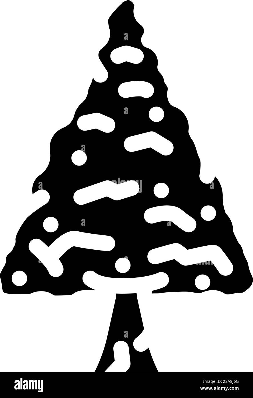 vecteur d'icône ginkgo biloba jungle amazon glyphe. ginkgo biloba jungle amazone signe. illustration de symbole isolé. illustration vectorielle d'icône ginkgo biloba jungle amazon glyphe Illustration de Vecteur