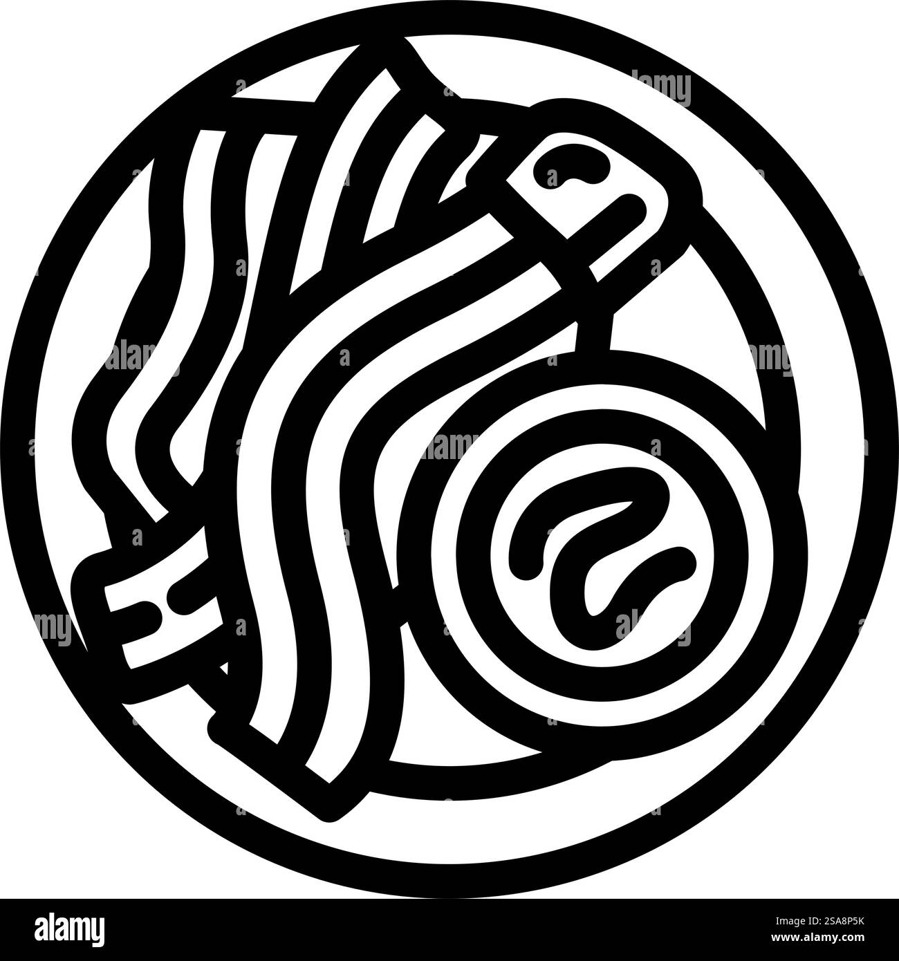 vecteur d'icône de ligne de cuisine espagnole de dessert churros. churros dessert signe de cuisine espagnole. illustration noire du symbole de contour isolé. churros dessert illustration vectorielle d'icône de ligne de cuisine espagnole Illustration de Vecteur