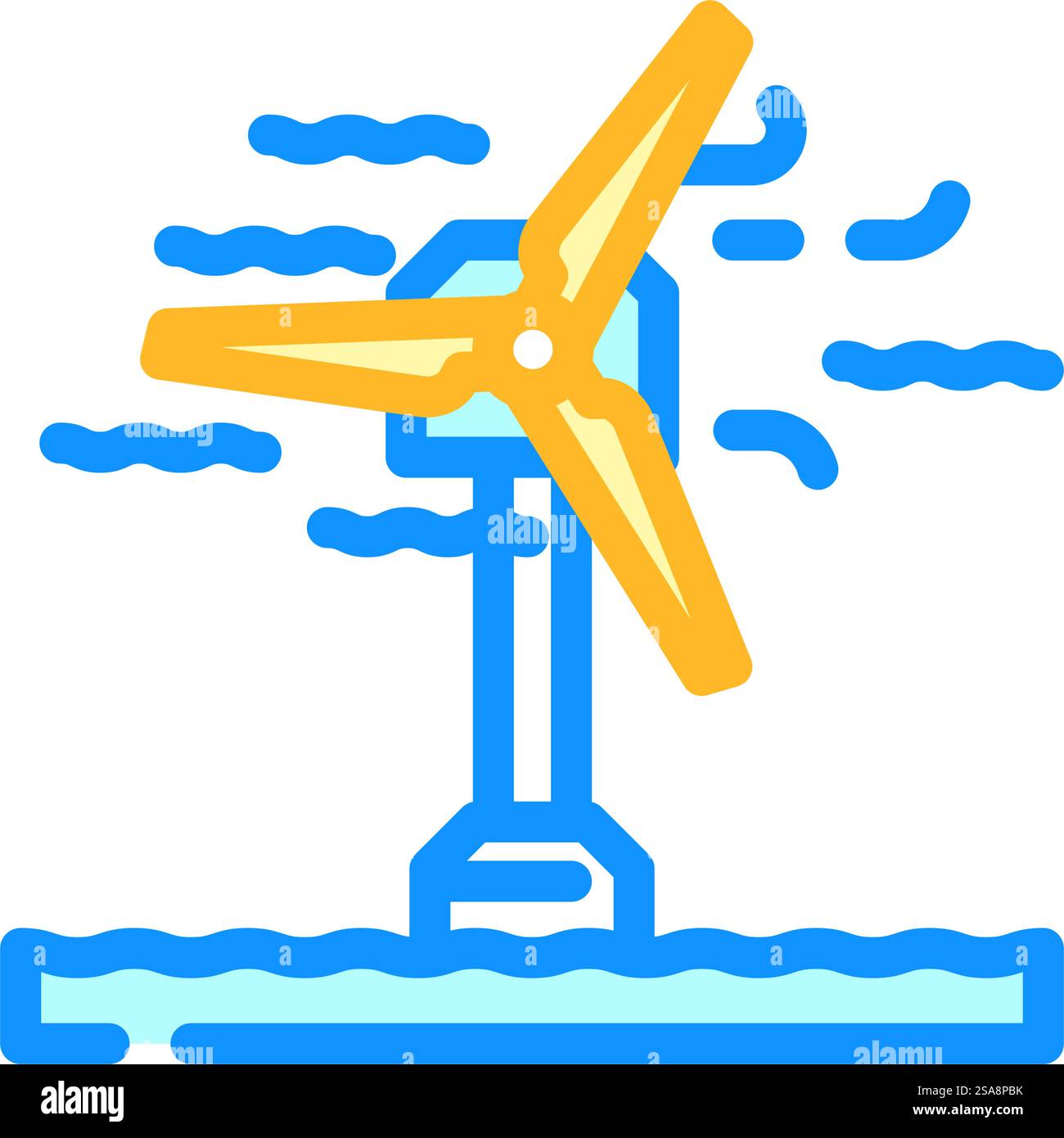 vecteur d'icône de couleur de turbine éolienne offshore. panneau pour éolienne offshore. illustration de symbole isolé. illustration vectorielle d'icône de couleur d'éolienne offshore Illustration de Vecteur vecteur d'icône de couleur de turbine éolienne offshore. panneau pour éolienne offshore. illustration de symbole isolé. illustration vectorielle d'icône de couleur d'éolienne offshore Illustration de Vecteur