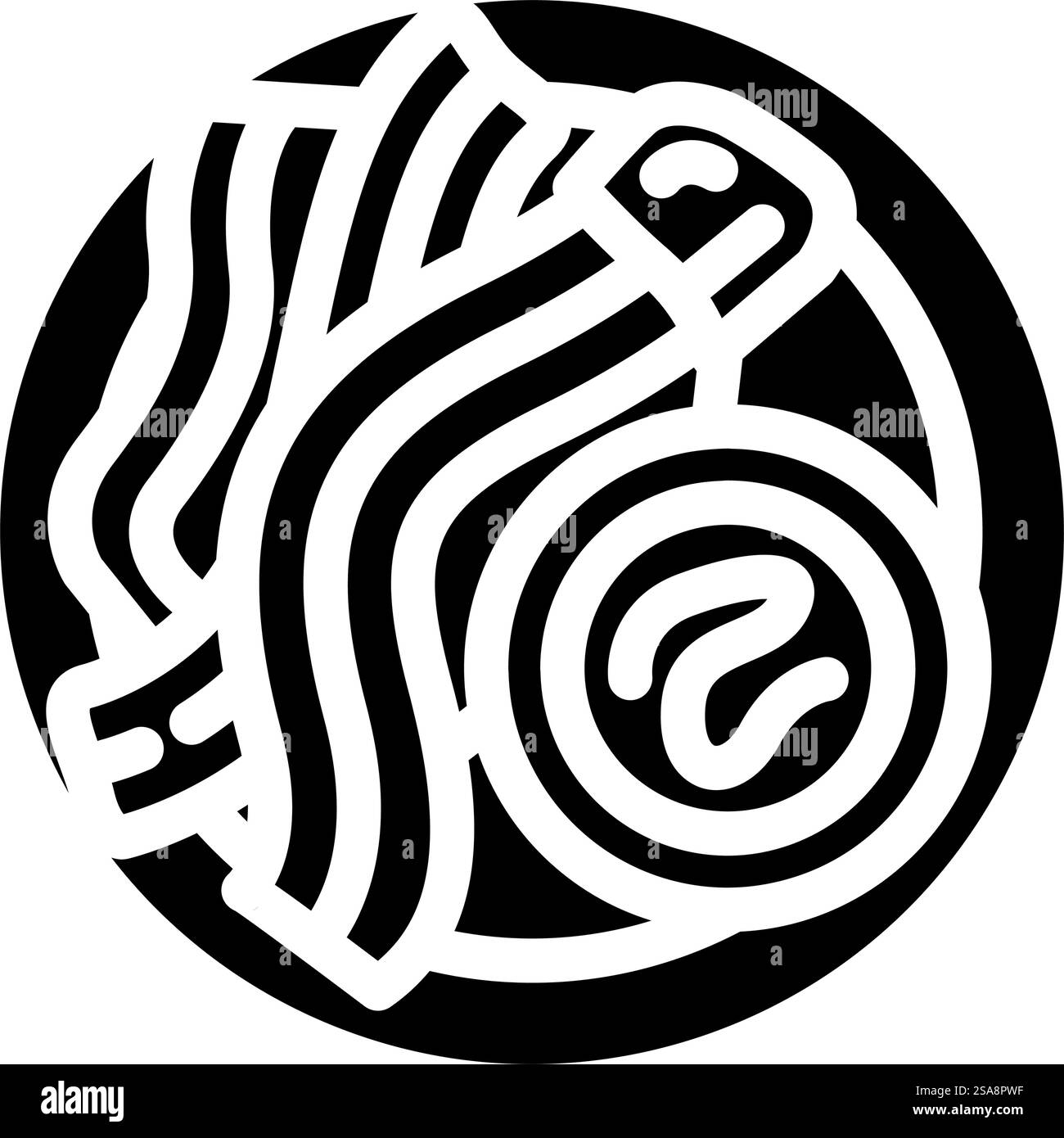 vecteur d'icône de glyphe de cuisine espagnole de dessert churros. churros dessert signe de cuisine espagnole. illustration de symbole isolé. churros dessert cuisine espagnole illustration vectorielle d'icône de glyphe Illustration de Vecteur