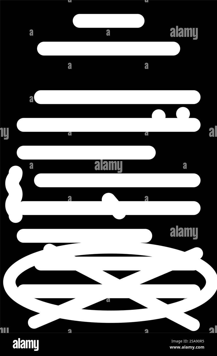 vecteur d'icône de glyphe de rédacteur technique de texte de relecture. signe de rédacteur technique de relecture de texte. illustration de symbole isolé. illustration vectorielle d'icône de glyphe de rédacteur technique de relecture de texte Illustration de Vecteur