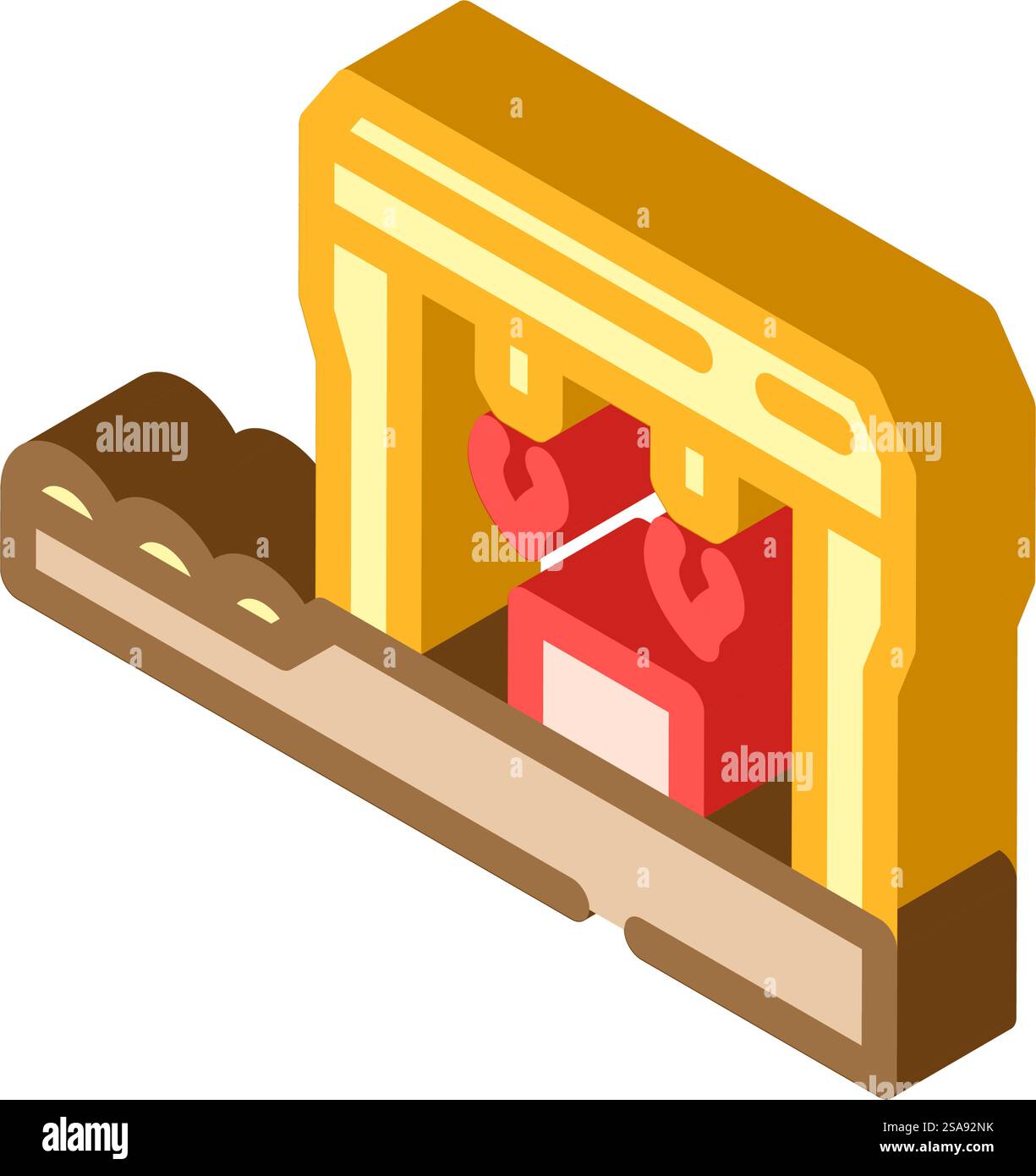 vecteur d'icône isométrique de métal de forgeron de traitement thermique. signe en métal de forgeron de traitement thermique. illustration de symbole isolé. illustration vectorielle d'icône isométrique de métal de forgeron de traitement thermique Illustration de Vecteur