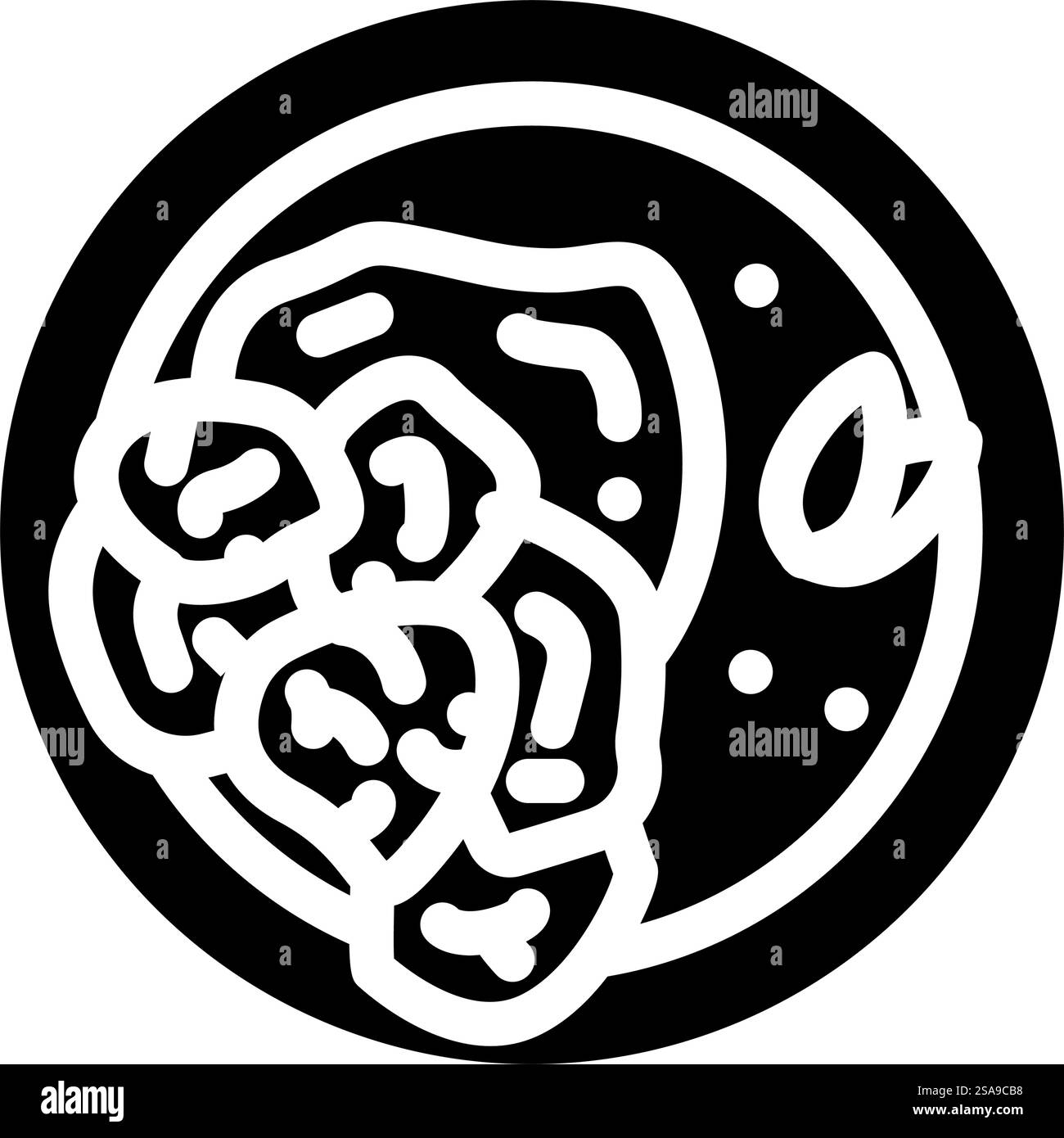 vecteur d'icône de glyphe de cuisine indienne de poulet au beurre. panneau de cuisine indienne au poulet au beurre. illustration de symbole isolé. illustration vectorielle d'icône de glyphe de poulet de beurre de cuisine indienne Illustration de Vecteur