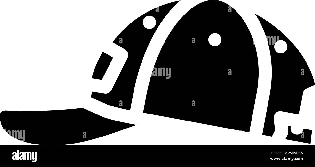 vecteur d'icône de glyphe de mode en tissu de streetwear snapback hat. chapeau snapback streetwear tissu signe de mode. illustration de symbole isolé. snapback chapeau streetwear tissu icône de glyphe de mode illustration vectorielle Illustration de Vecteur