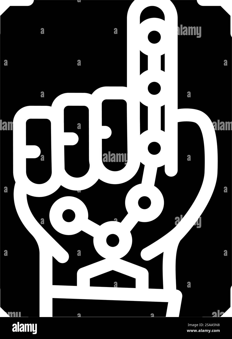 vecteur d'icône de glyphe d'intégration de biométrie de mot de passe. signe d'intégration biométrique de mot de passe. illustration de symbole isolé. illustration vectorielle d'icône de glyphe d'intégration biométrique de mot de passe Illustration de Vecteur