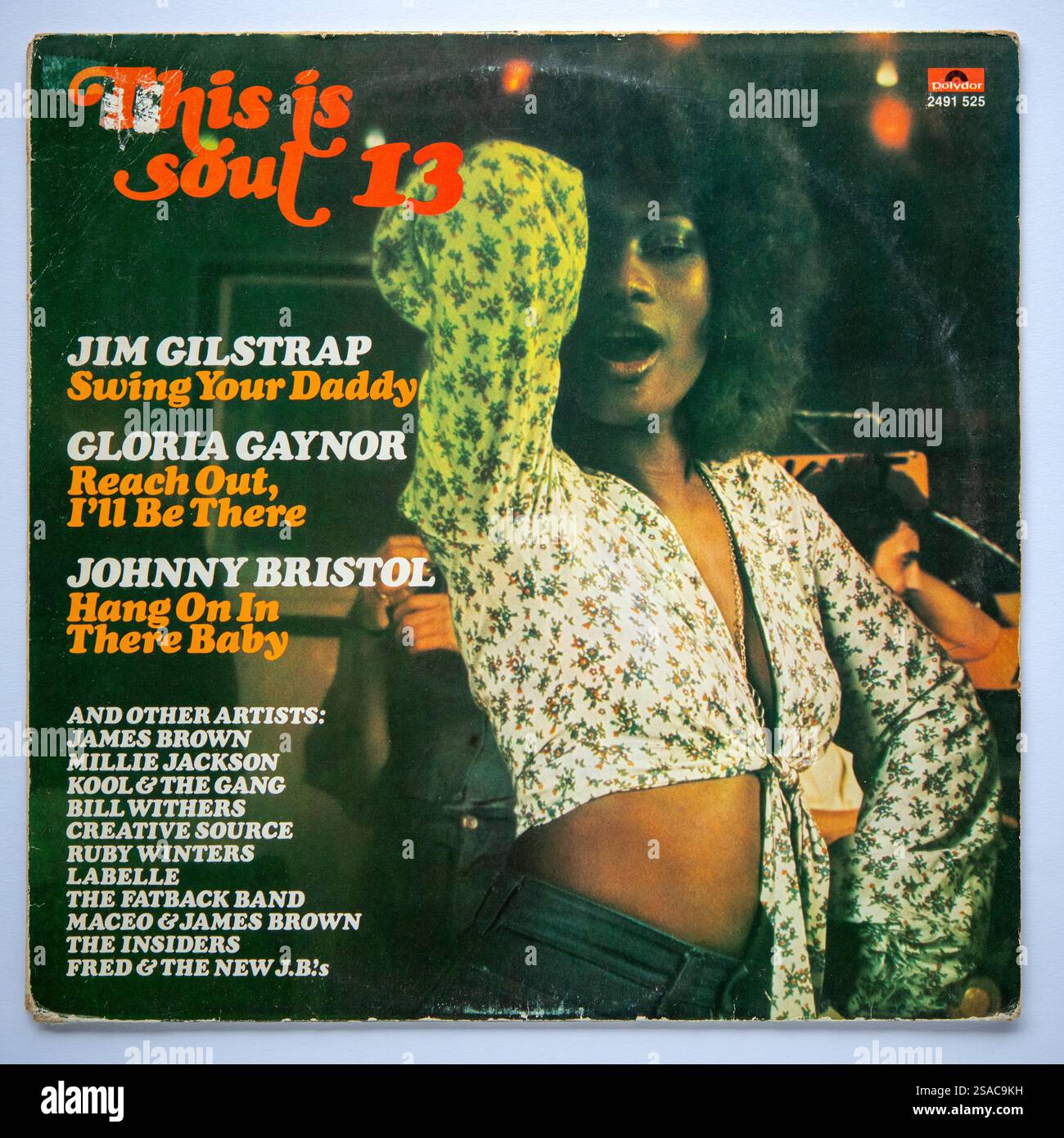 Reprise LP de This Is Soul 13, une compilation de musique soul classique, sortie en 1975 Banque D'Images