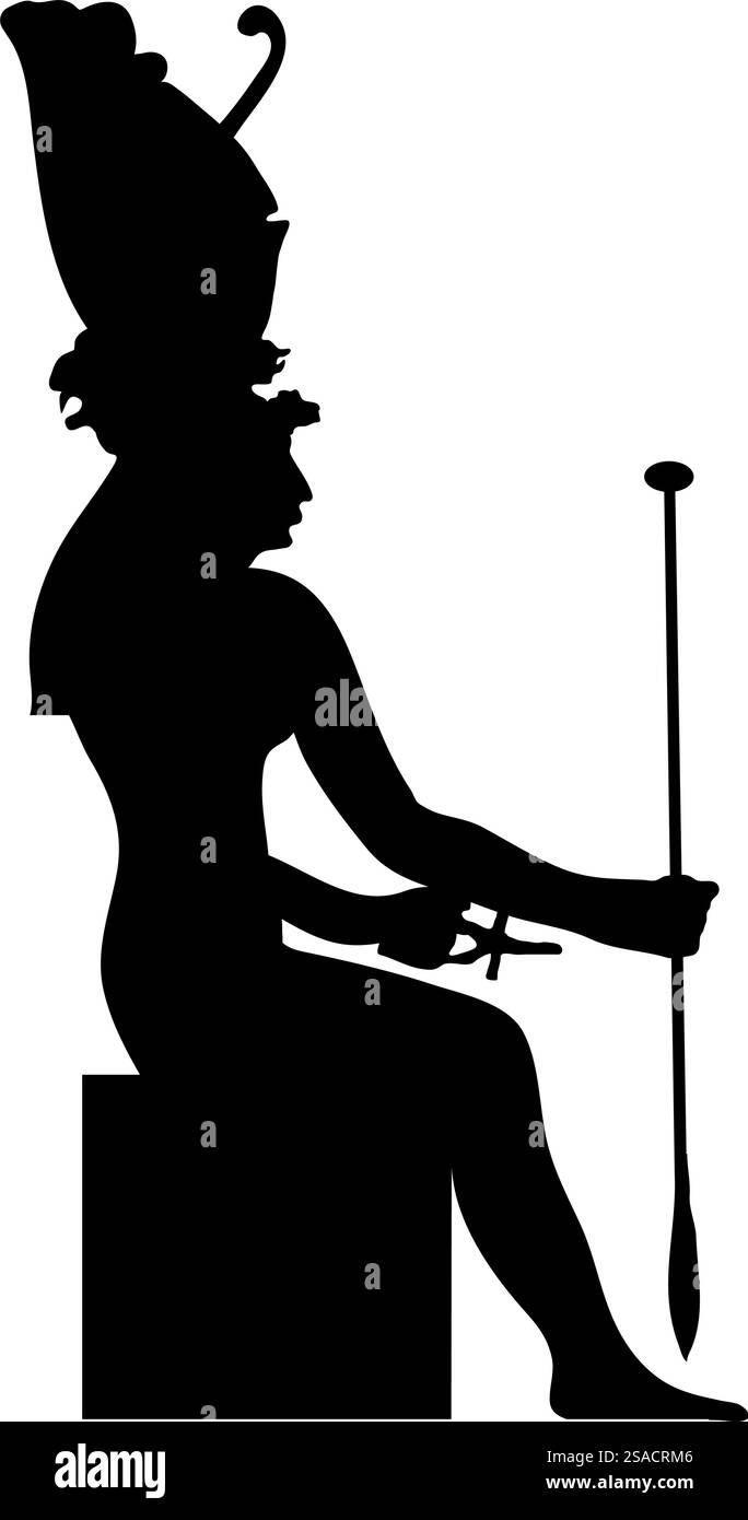 Elément hiéroglyphe égyptien. Aide à créer un historicaal aaand designs de trvel. Illustration vectorielle.. hiéroglyphes égyptiens et fresques Illustration de Vecteur