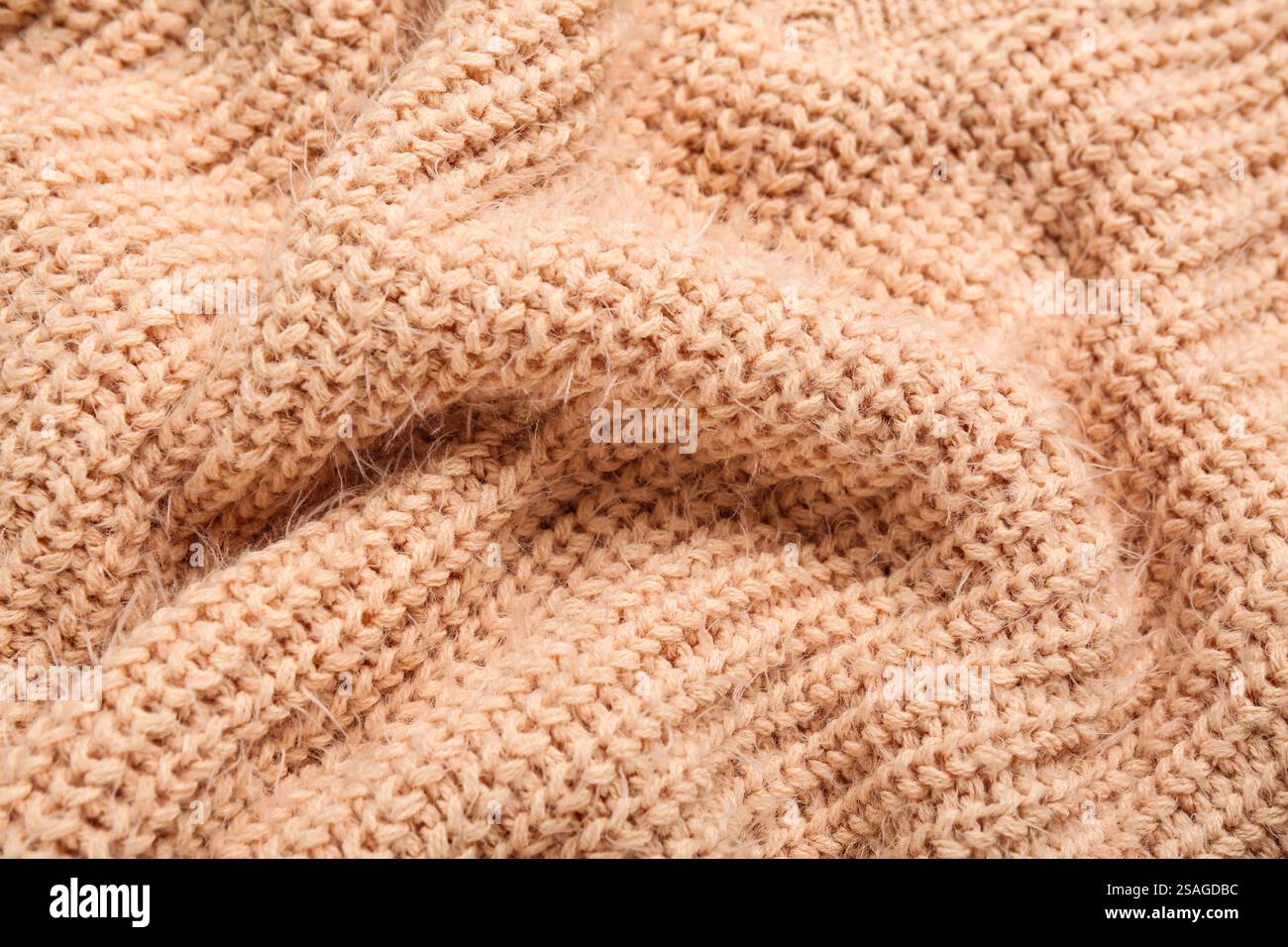 Texture du tissu tricoté comme arrière-plan Banque D'Images