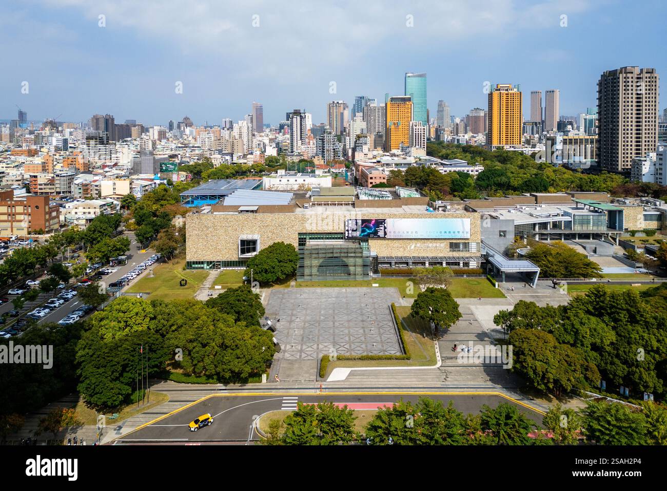 25 janvier 2025 : Musée national des Beaux-Arts de Taiwan, NTMoFA, a été créé en 1988 et est situé à Taichung, Taiwan. Il couvre 102 000 carrés de moi Banque D'Images