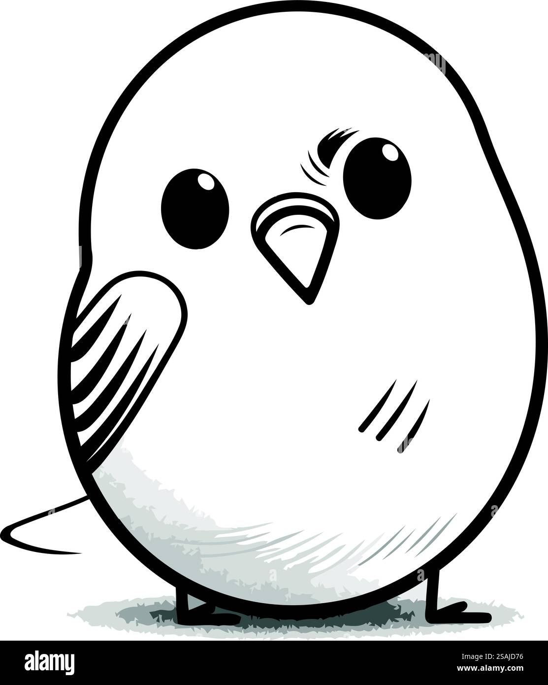 oiseau mignon sur fond blanc. illustration vectorielle. eps10 Illustration de Vecteur oiseau mignon sur fond blanc. illustration vectorielle. eps10 Illustration de Vecteur