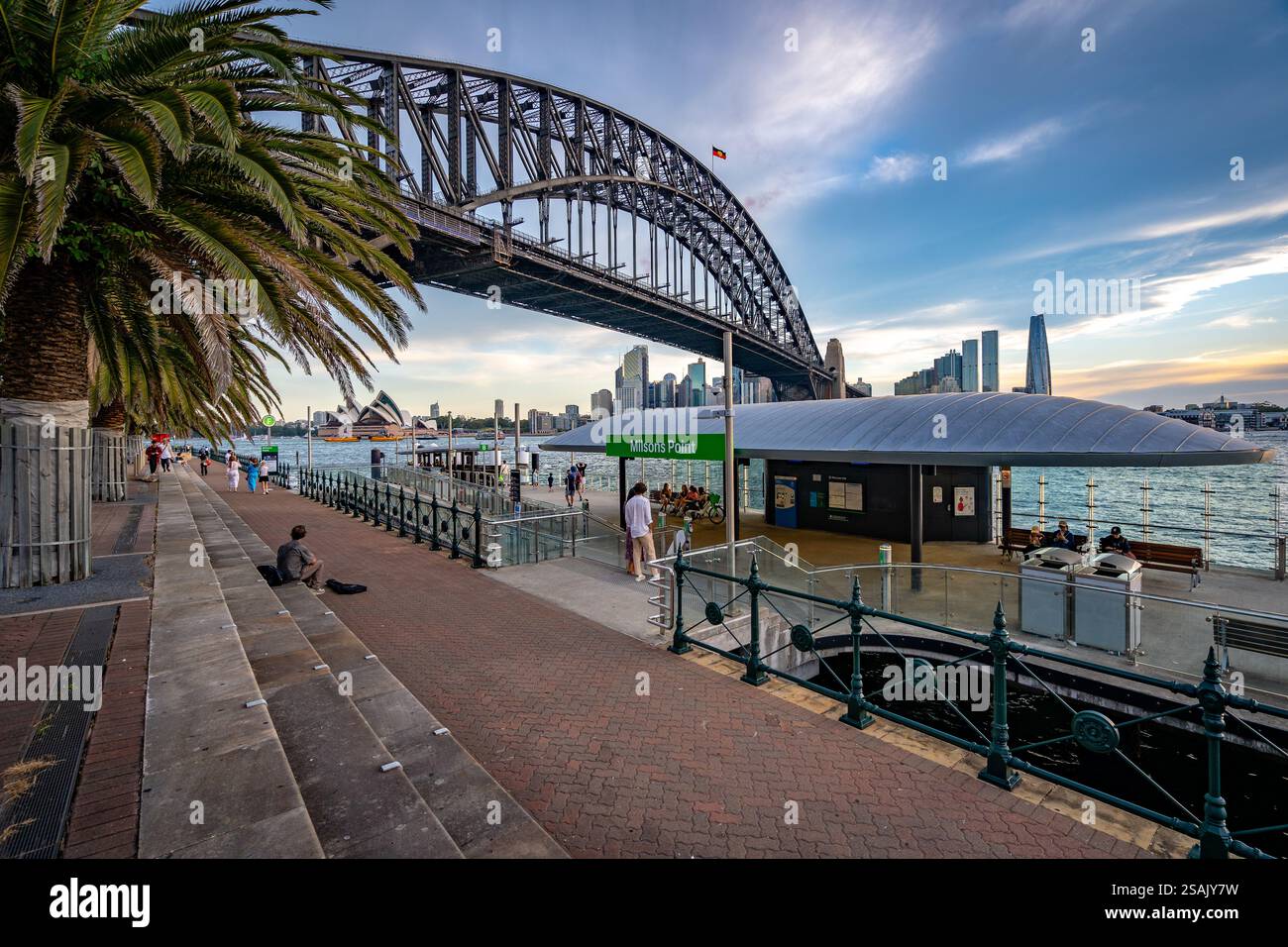 Sydney, NSW, Australie - Sydney Harbour Bridge Banque D'Images