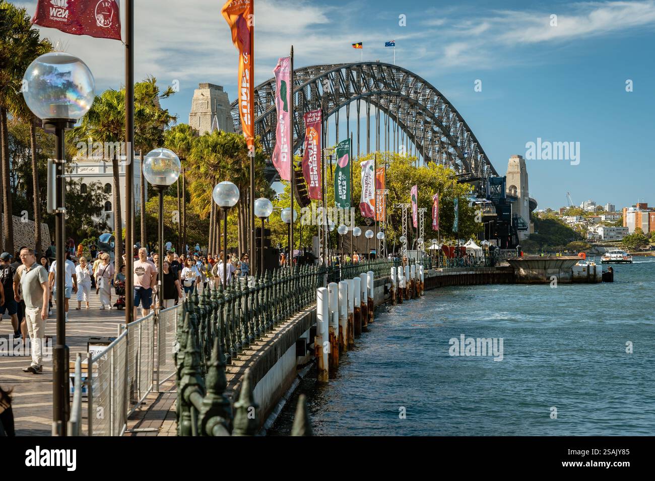 Sydney, NSW, Australie - Sydney Harbour Bridge Banque D'Images