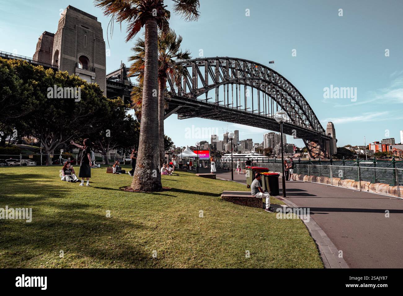 Sydney, NSW, Australie - Sydney Harbour Bridge Banque D'Images