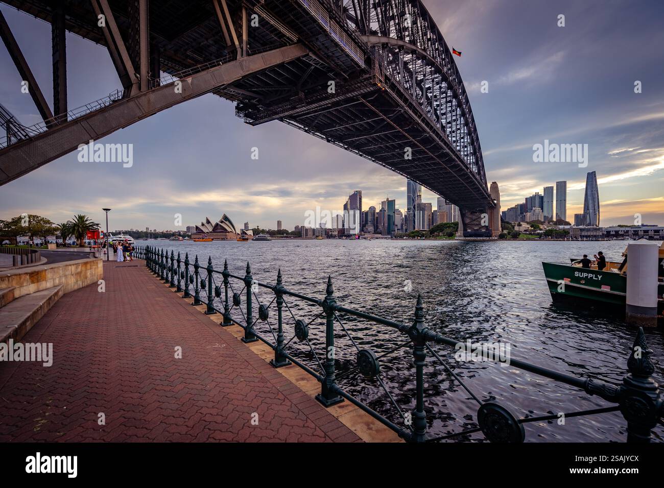 Sydney, NSW, Australie - Sydney Harbour Bridge Banque D'Images