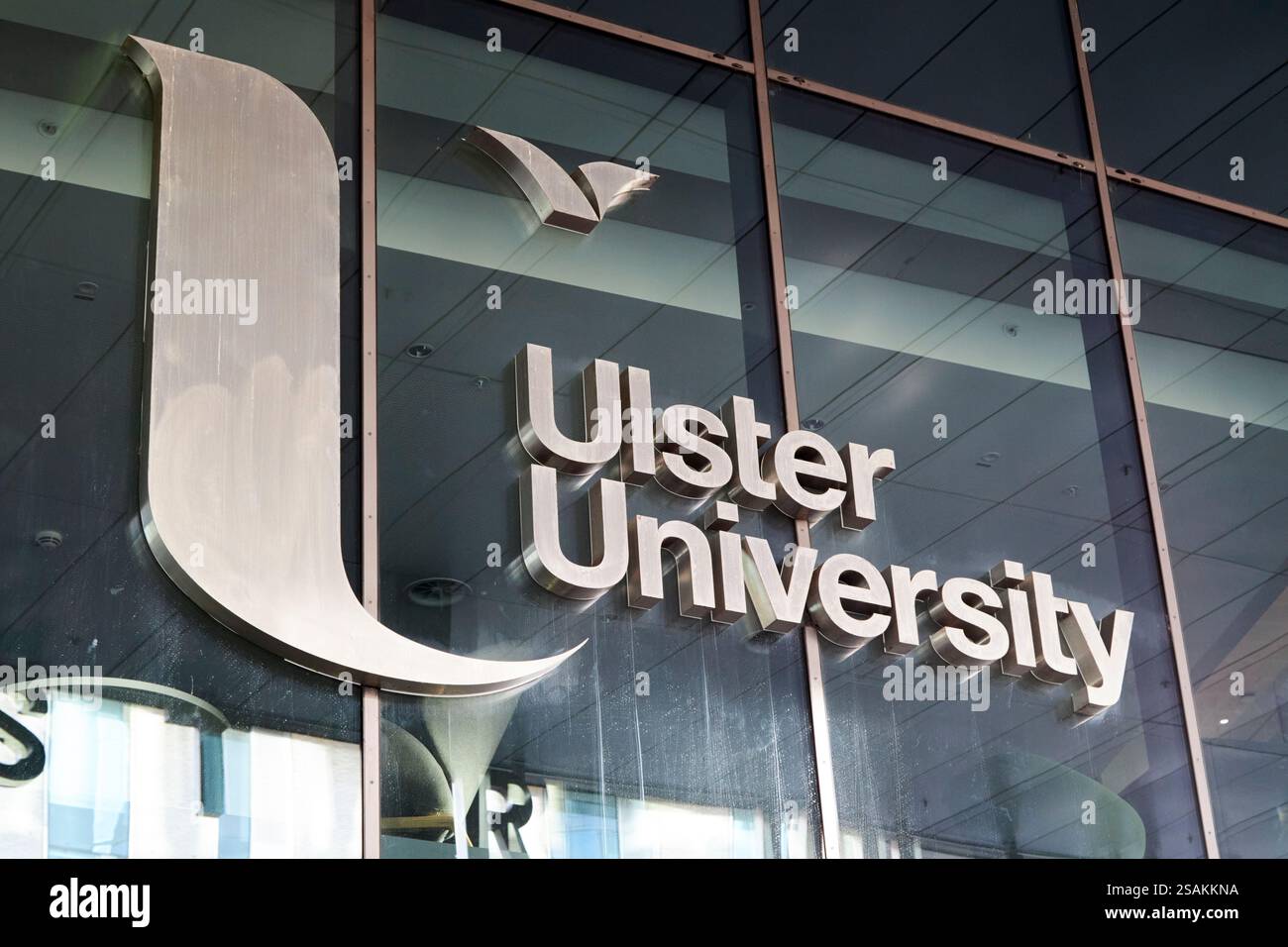 ulster university belfast campus york street belfast, irlande du nord, royaume-uni Banque D'Images