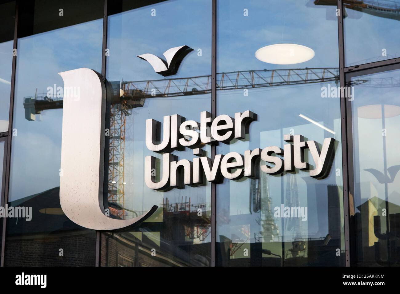 ulster university belfast campus york street belfast, irlande du nord, royaume-uni Banque D'Images