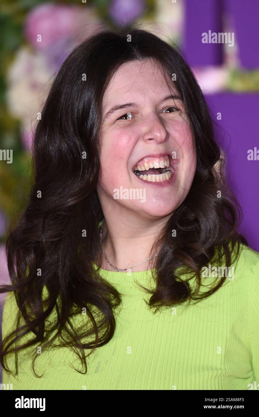 Rosie Jones BEI der Premiere des Kinofilms 'Bridget Jones : Mad About the Boy / Bridget Jones - Verrückt nach IHM' im Odeon luxe Leicester Square. Londres, 29.01.2025 Banque D'Images
