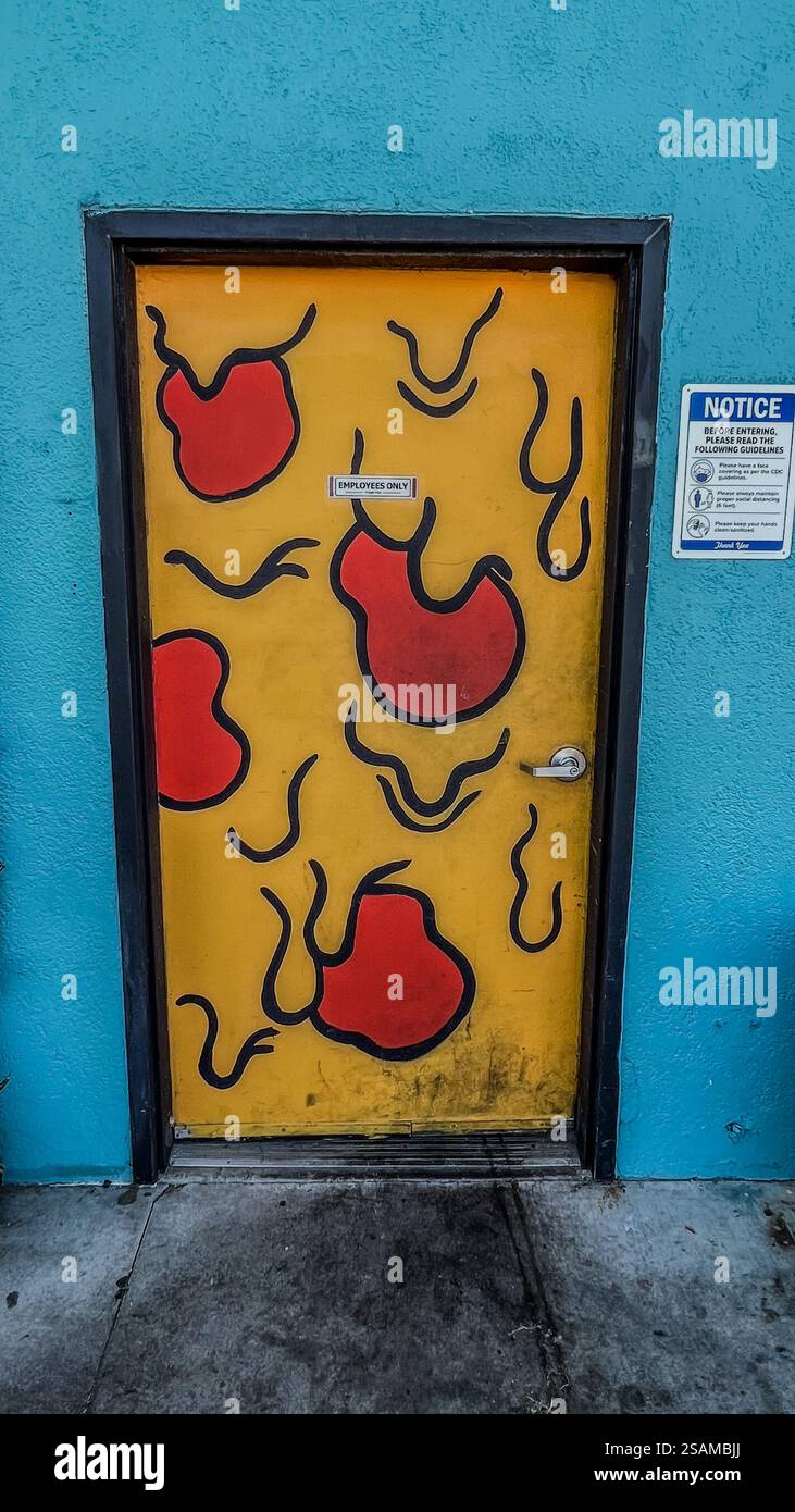 Porte pizza Banque D'Images