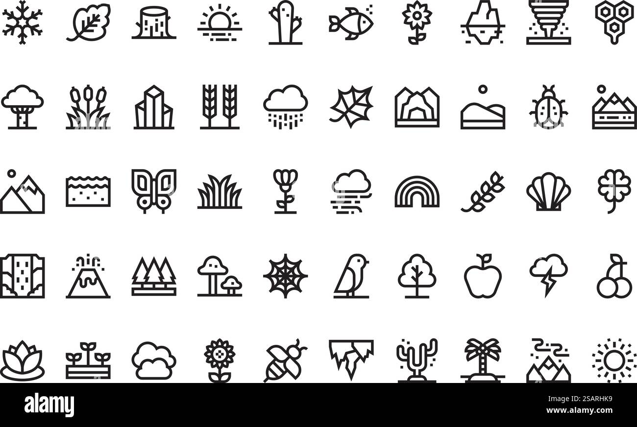 Collection d'icônes vectorielles de haute qualité avec contour modifiable. Idéal pour les projets professionnels et créatifs. Illustration de Vecteur