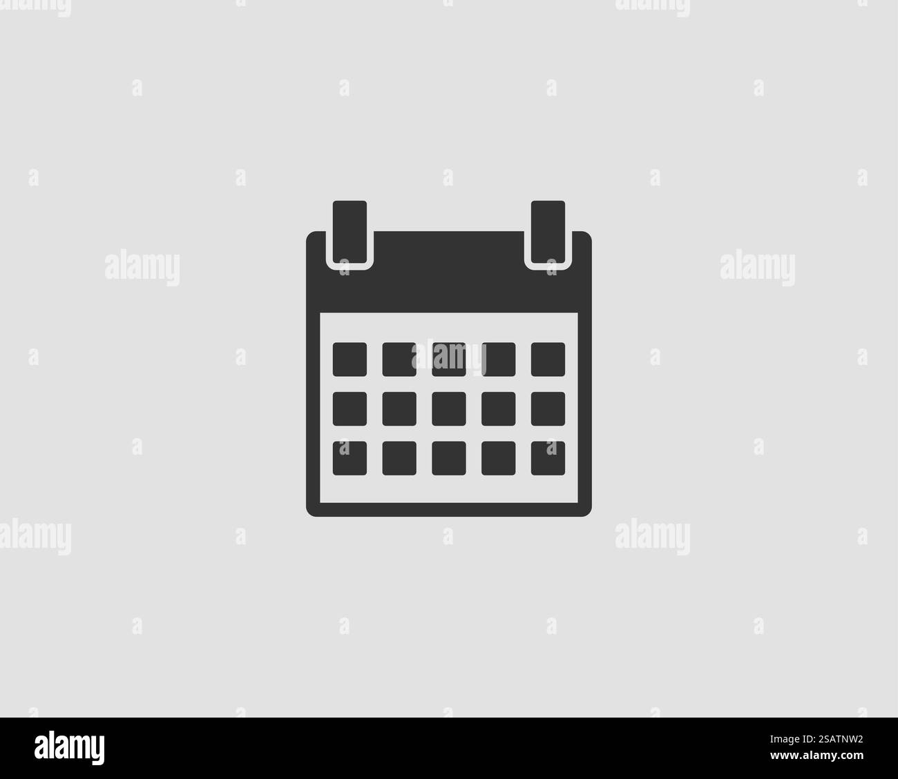 L'icône calendrier télévision vecteur conception en ligne Illustration de Vecteur