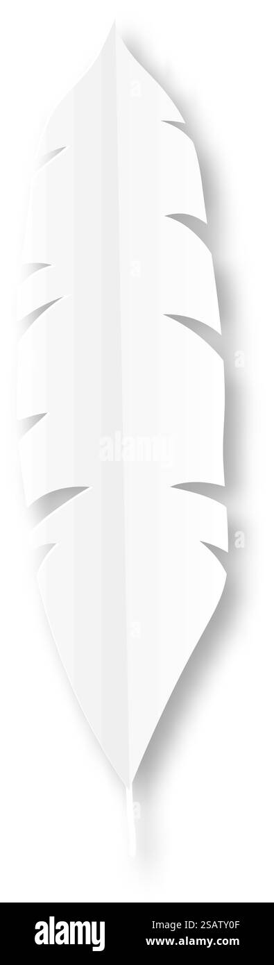 Découpe de papier feuille de palmier. Élément de flore de la jungle isolé sur fond blanc. Découpe de papier feuille de palmier. Elément de flore de la jungle Illustration de Vecteur Découpe de papier feuille de palmier. Élément de flore de la jungle isolé sur fond blanc. Découpe de papier feuille de palmier. Elément de flore de la jungle Illustration de Vecteur