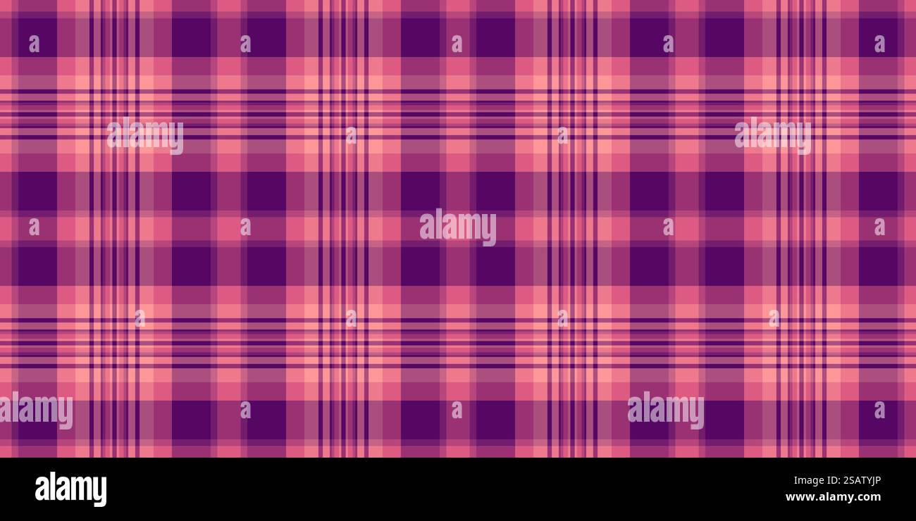 Vérification du motif de fond de Checker, texture douce plaid sans couture. tartan vecteur de tissu textile des années 70 en couleur rose et rouge. Illustration de Vecteur Vérification du motif de fond de Checker, texture douce plaid sans couture. tartan vecteur de tissu textile des années 70 en couleur rose et rouge. Illustration de Vecteur