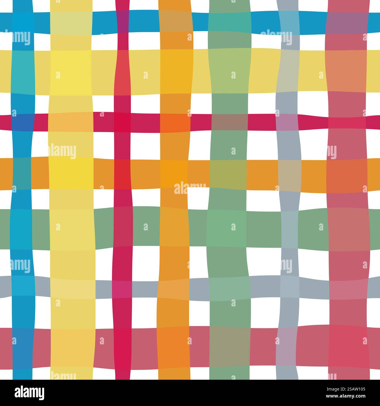 Vérifiez le motif aquarelle sans couture. Arrière-plan vectoriel.. Vérifiez le motif aquarelle sans couture Illustration de Vecteur