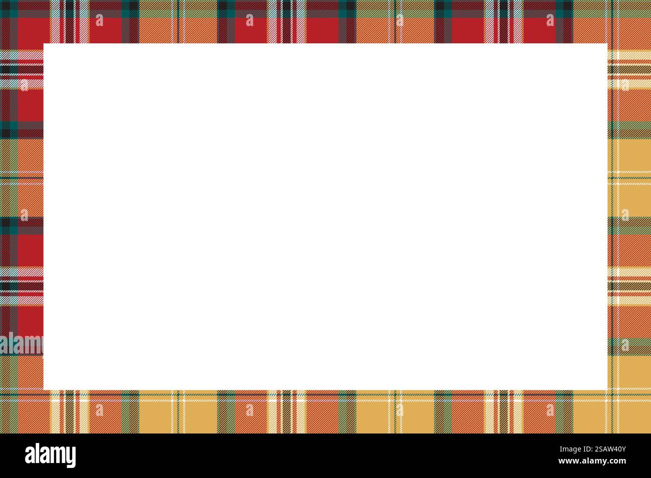 Modèle de conception de modèle vintage de vecteur de cadre rectangle. Motif bordure à carreaux texturé. Fond écossais de tartan pour l'art de collage, carte de gif, artisanat fait à la main. Illustration de Vecteur