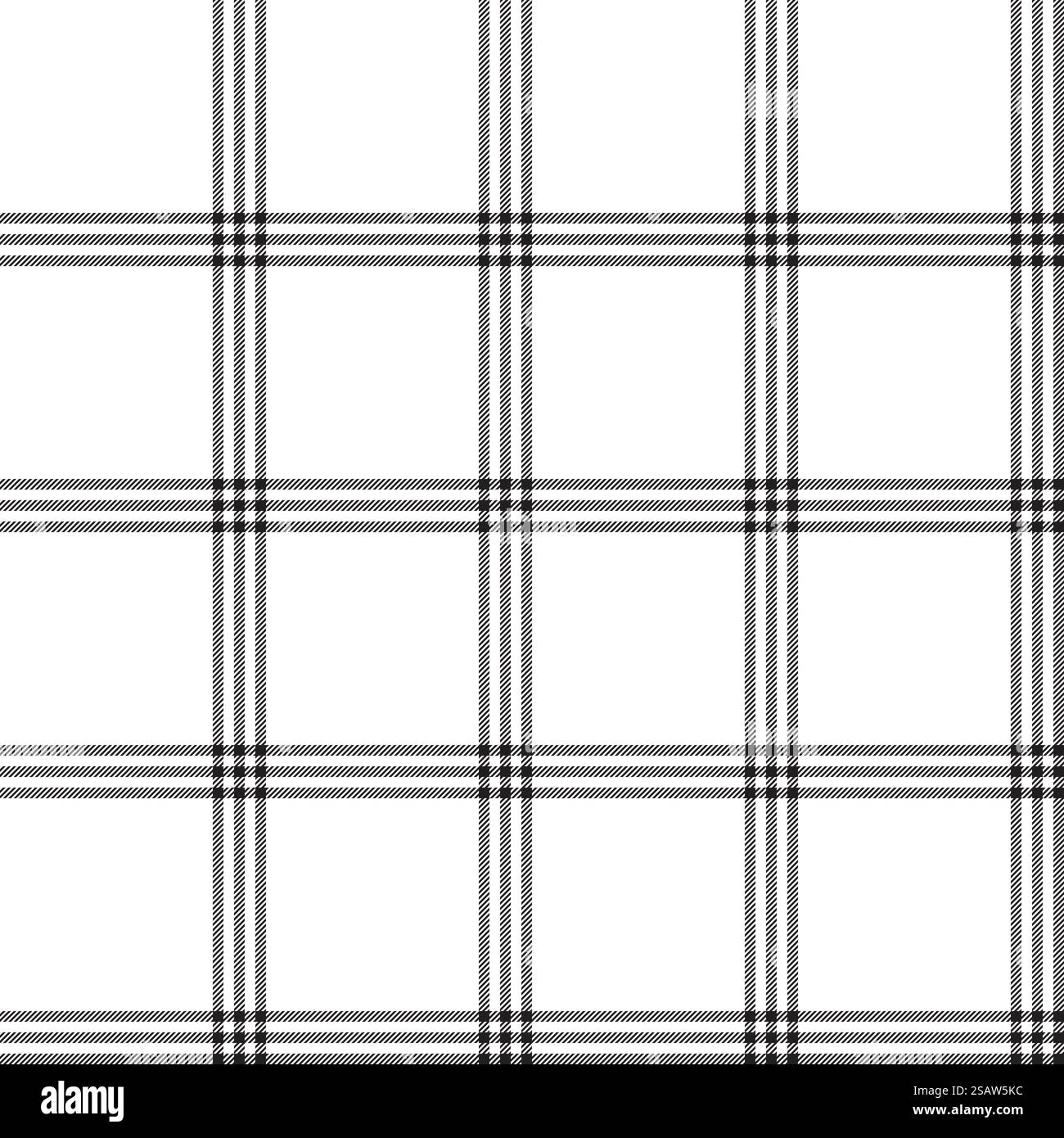Motif sans couture à carreaux de couleur noir blanc. Illustration vectorielle.. Motif sans couture à carreaux de couleur noir blanc Illustration de Vecteur