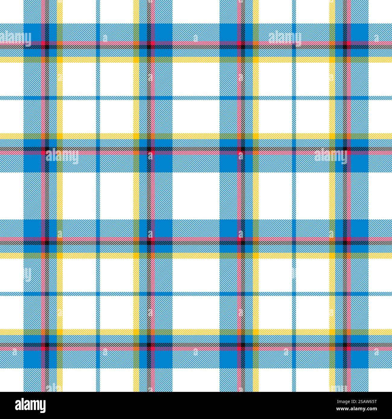 Motif écossais sans coutures. Vérifiez la texture du tissu. Arrière-plan carré rayé. Motif toile de tartan vectoriel. Illustration de Vecteur