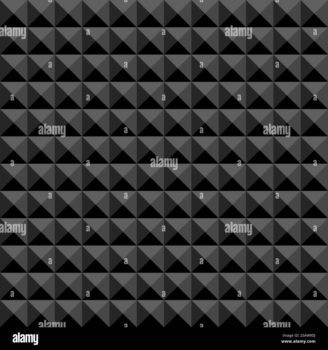 Motif sans couture abstrait polygonal noir. Arrière-plan vectoriel.. Motif sans couture abstrait polygonal noir Illustration de Vecteur