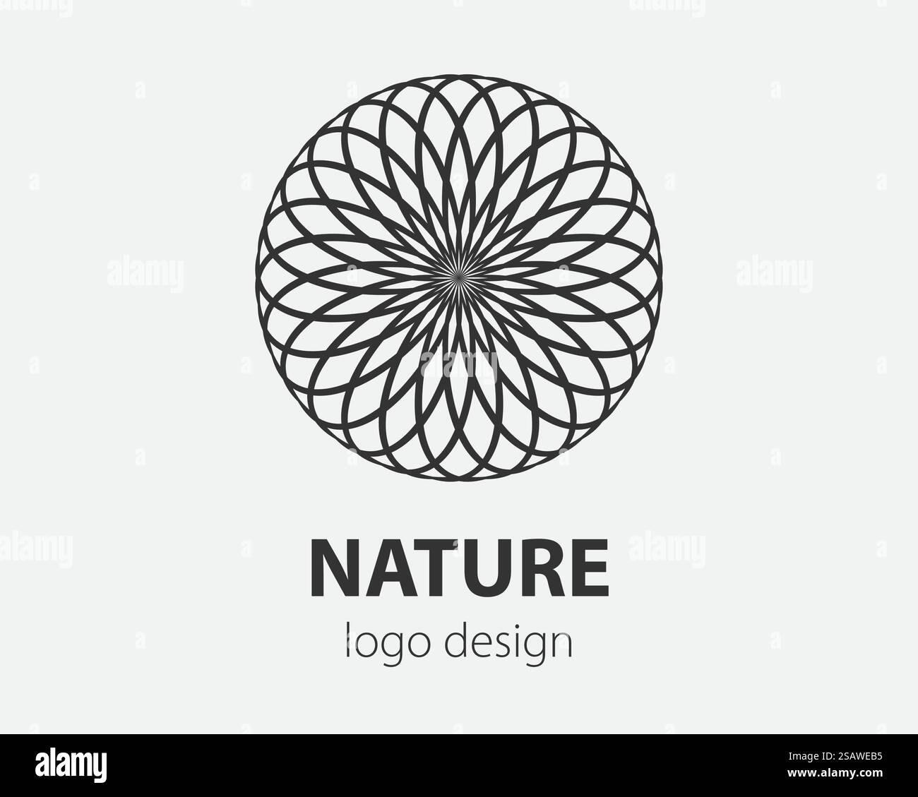 Logo en spirale et mouvement de tourbillon. Elément de conception de cercles de torsion vectorielle pour l'entreprise.. Élément de conception du logo Swirl. Société de logotype vectoriel. Illustration de Vecteur