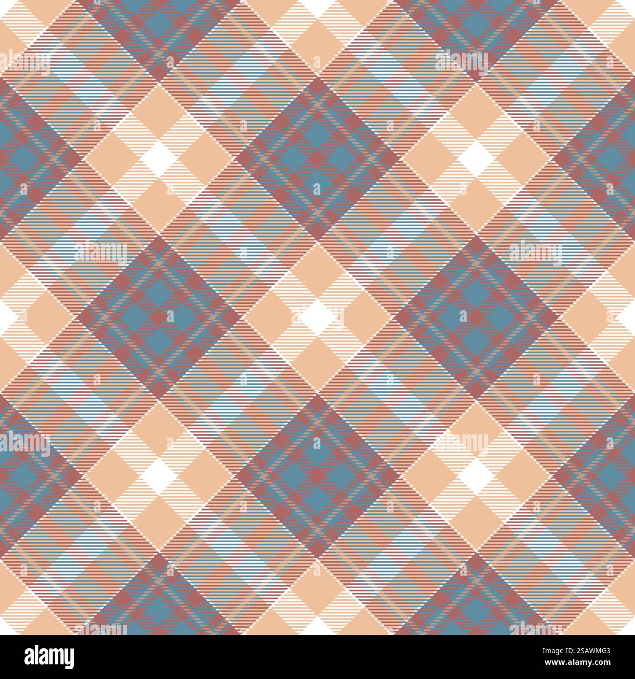 Motif écossais sans coutures. Texture de tissu à rayures. Vérifier l'arrière-plan carré. Motif toile de tartan vectoriel. Illustration de Vecteur