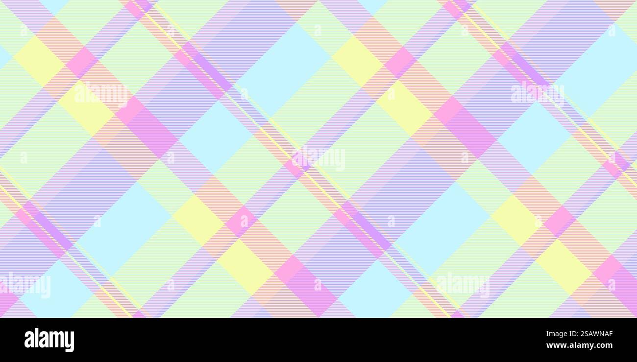 Textile de texture de tartan de carte, motif de fond de vérification de salon. Vecteur de plaid en tissu direct sans couture dans la couleur de la lumière et de la chaux.. Textile de texture de tartan de carte, motif de fond de vérification de salon. Vecteur de plaid en tissu direct sans couture dans les couleurs claires et citron vert. Illustration de Vecteur