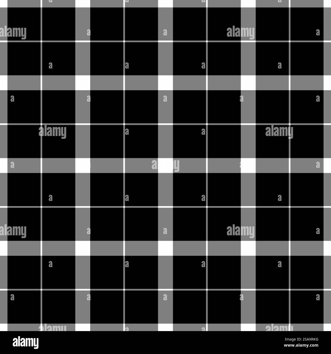 Modèle de fond de texture vers le bas, textile de tissu vecteur complet. Motif écossais sans couture à carreaux de tartan dans une palette de couleurs grises et noires. Illustration de Vecteur