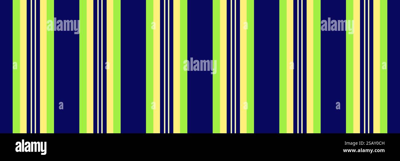 Haut fond de tissu vertical, texture de motif de lignes 70s. Textile sans couture vectoriel à rayures personnalisé dans la palette de couleurs bleue et jaune. Illustration de Vecteur Haut fond de tissu vertical, texture de motif de lignes 70s. Textile sans couture vectoriel à rayures personnalisé dans la palette de couleurs bleue et jaune. Illustration de Vecteur