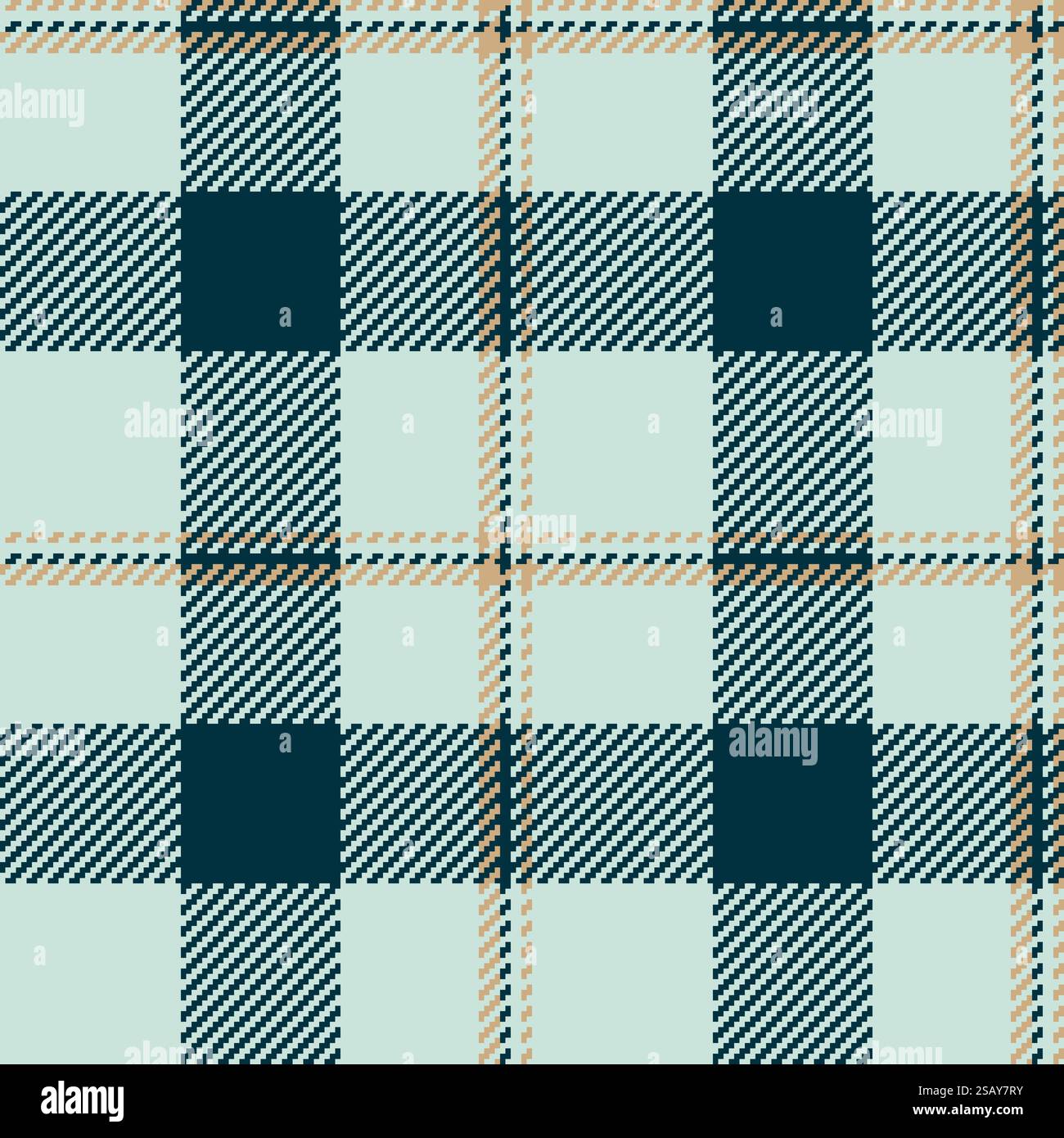 Plaid de texture de tartan de jour, tissu vectoriel textile de client. Difficile vérifier le motif de fond sans couture dans la palette de couleurs claires et sombres. Illustration de Vecteur