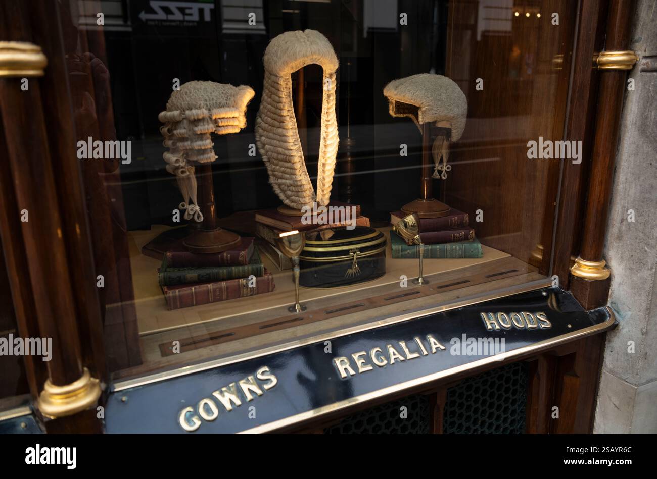 Ede et Ravenscroft, vêtements tailleurs robe et décideurs de la profession juridique, Chancery Lane, London, England, UK Banque D'Images