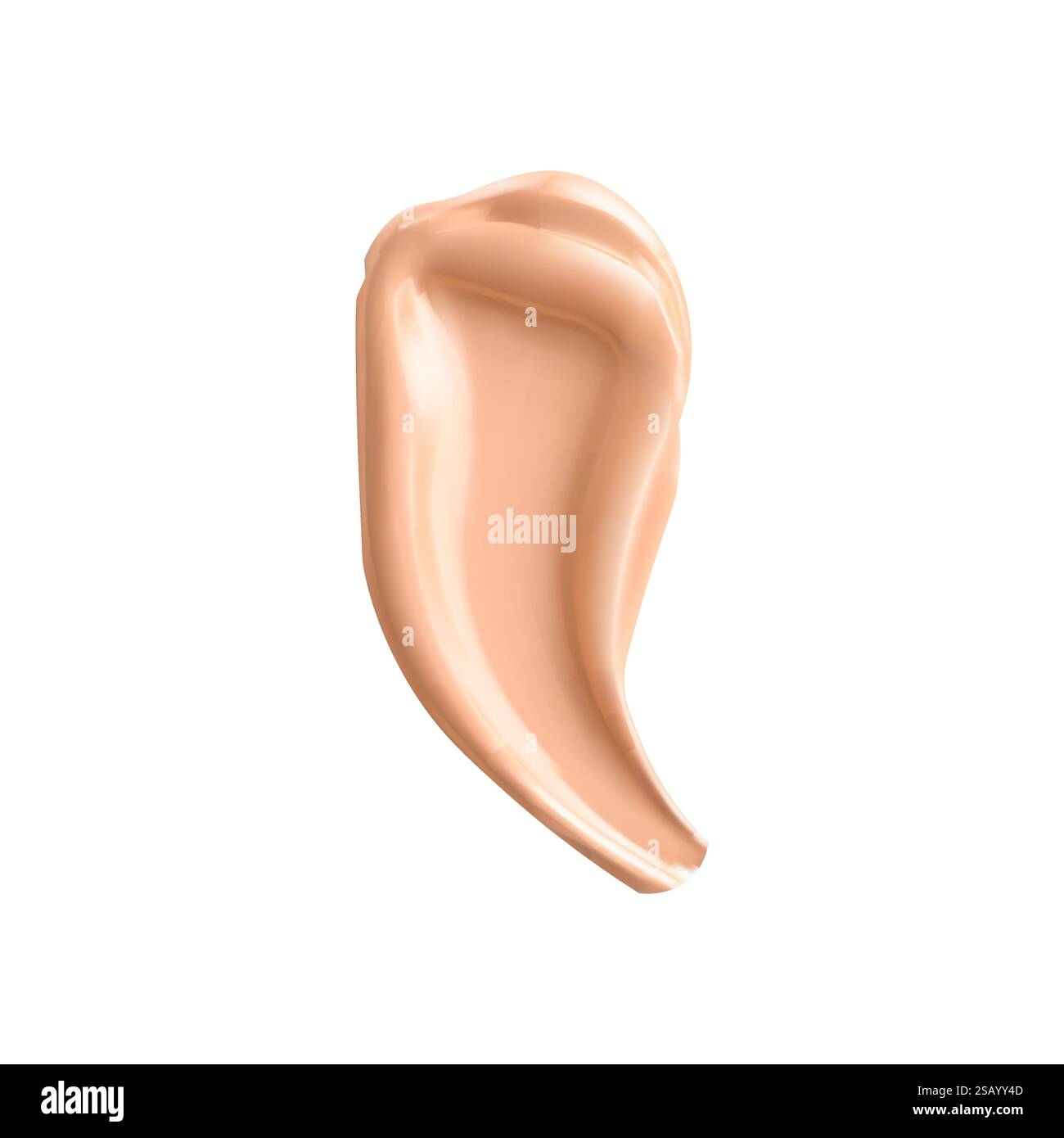 Nuances de texture crème pour les marques cosmétiques, la publicité pour les soins de la peau et les maquettes de produits de beauté. Illustration de Vecteur